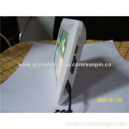 7-inch Multifunction Digital Photo Frame with Resolution 800X480, Digital Screen, Built-in Memory